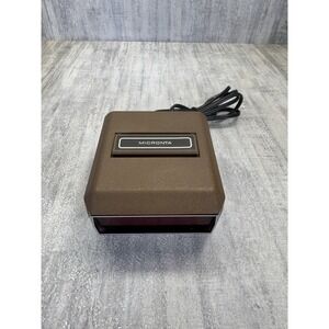 Vtg Micronta LED alarm clock, Tandy/Radio Shack, working Tested USA
